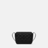 Quiltet satin-crossbody-taske til børn