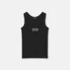 Ribbet stretch-bomulds-tanktop