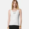 Ribbet stretch-bomulds-tanktop