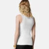 Ribbet stretch-bomulds-tanktop