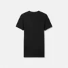 Ribbet T-shirt i bomuld