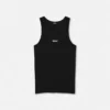 Ribbet tanktop i bomuld