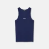 Ribbet tanktop i bomuld