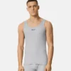 Ribbet tanktop i bomuld