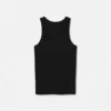 Ribbet tanktop i bomuld