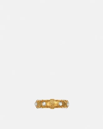 Ring i krystal og metalnet
