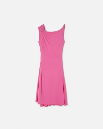 Safety Pin draperet mini-kjole med vidde