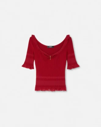 Safety Pin strikket top