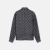 Slim fit skjorte i silketwill med print