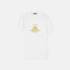 Slim fit T-shirt i bomuldsjersey med print