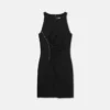 Stretch-crepe-jersey-minikjole