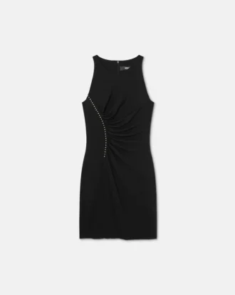 Stretch-crepe-jersey-minikjole