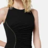 Stretch-crepe-jersey-minikjole