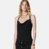 Stretch-crepe-jersey-top med rynk