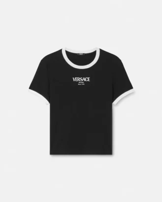 Stretch-T-shirt i viskose-jersey