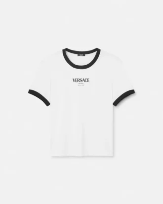 Stretch-T-shirt i viskose-jersey