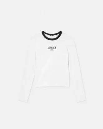 Stretch-T-shirt i viskose-jersey