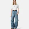 Stretch-T-shirt i viskose-jersey
