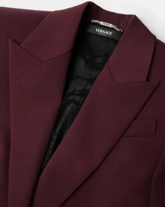 Stretch uldblazer