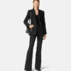 Stretch uldblazer