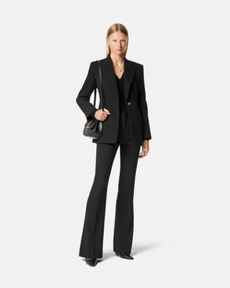 Stretch uldblazer