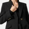 Stretch uldblazer
