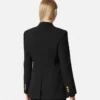 Stretch uldblazer