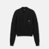 Strikket sweater i blandet uld