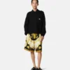 Strikket sweater i blandet uld