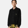 Strikket sweater i blandet uld