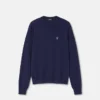 Strikket sweater i uldblanding