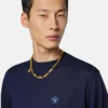 Strikket sweater i uldblanding