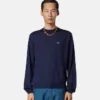 Strikket sweater i uldblanding