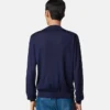 Strikket sweater i uldblanding