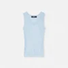 Strikket tanktop