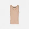 Strikket tanktop