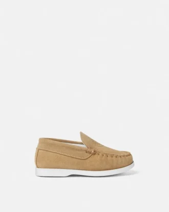 Suede loafers til børn