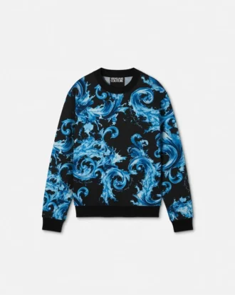 Sweatshirt i bomuldsjersey med print