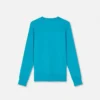 Sweatshirt i bomuldsjersey med print og dekorationer