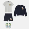 Sweatshorts i bomuldsjersey til børn