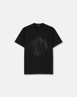 T-shirt i bomuldsjersey med dekoration