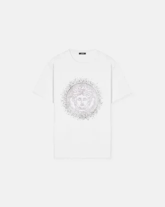 T-shirt i bomuldsjersey med dekoration