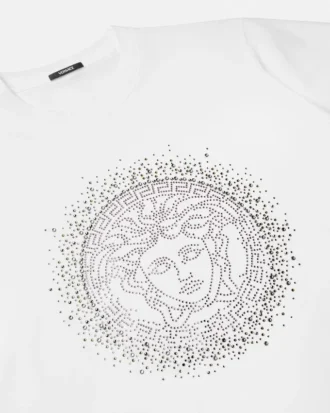 T-shirt i bomuldsjersey med dekoration