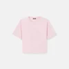 T-shirt i bomuldsjersey med print