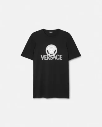 T-shirt i bomuldsjersey med print