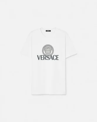 T-shirt i bomuldsjersey med print