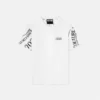 T-shirt i bomuldsjersey med print