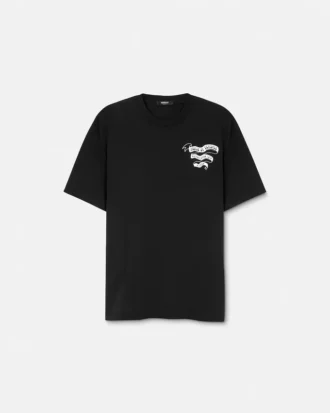 T-shirt i bomuldsjersey med print