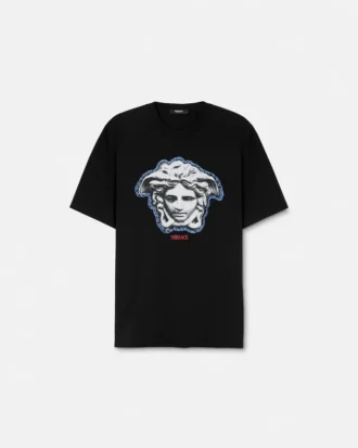 T-shirt i bomuldsjersey med print