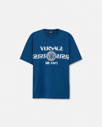 T-shirt i bomuldsjersey med print